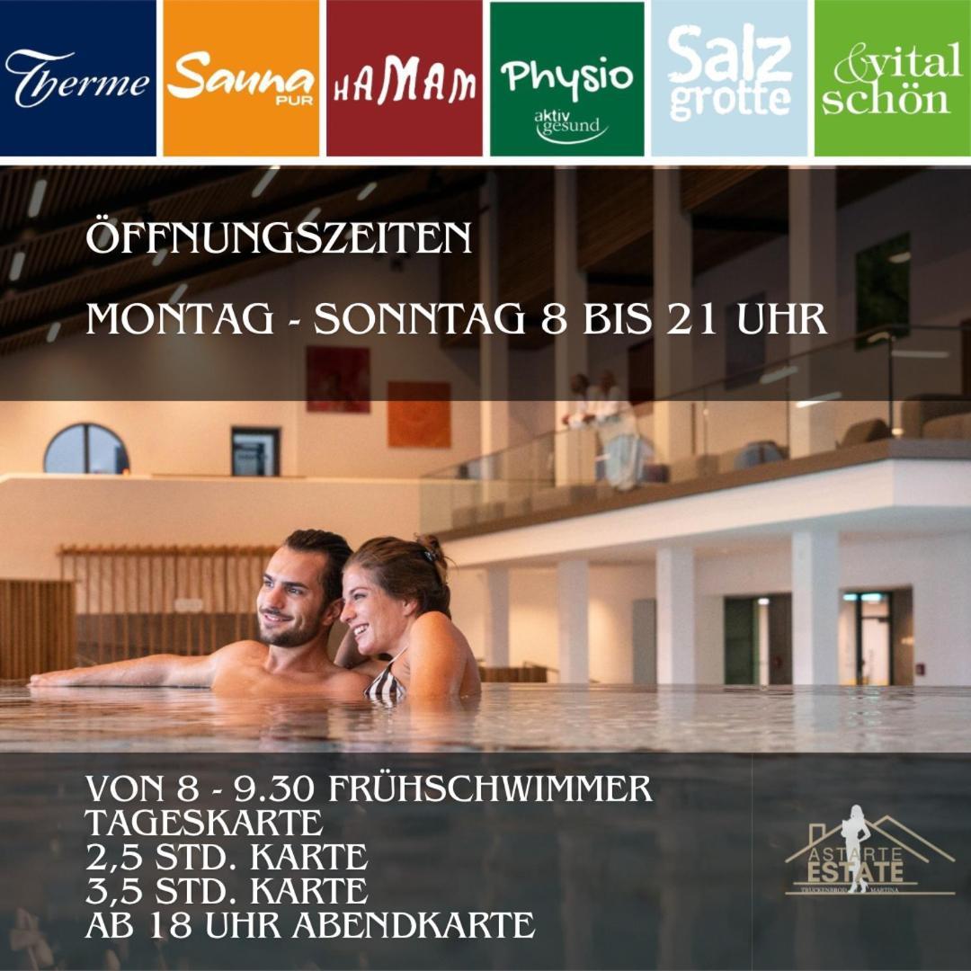 Fewo 20 - Appartement Im Rottalblick - Youngmodern Wohnen Mit Bademantelgang Zur Therme, Tv, Balkon Und Persoenlichem Gaesteempfang Von Astarte Estate Bad Griesbach im Rottal Esterno foto